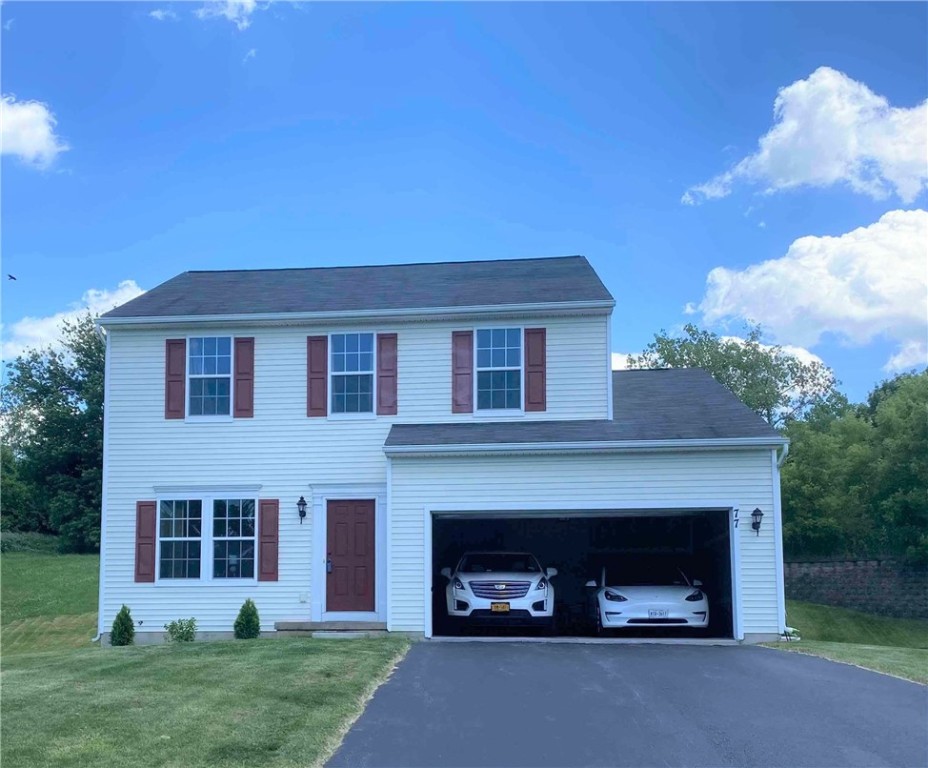 Sold 77 Coneflower Drive, Henrietta, NY 14586, West Henrietta 3 Beds